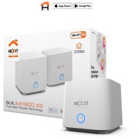 Nexxt Smart Home Bolt AX1800 Mesh Router (2‑Pack)